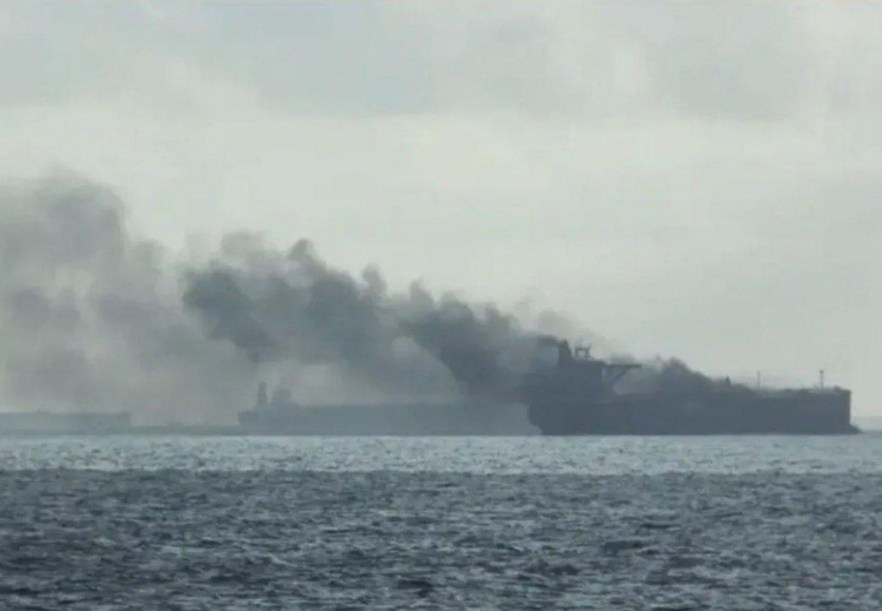 Tàu chở dầu trên đường tới Nga bị UAV tấn công ở Biển Đen -0