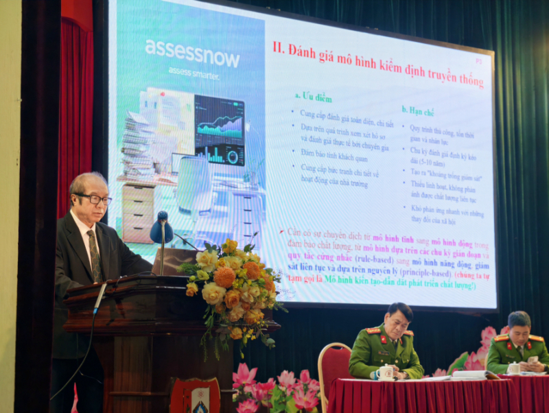 Đổi mới công tác khảo thí, kiểm định góp phần nâng cao chất lượng giáo dục tại Trường Đại học PCCC -0