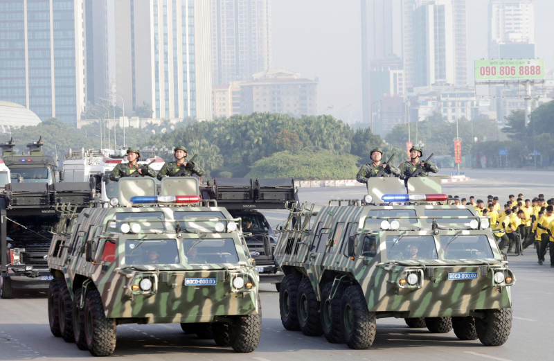 Ngắm dàn khí tài đặc chủng hiện đại của lực lượng CAND, sẵn sàng bảo vệ Đại hội XIV của Đảng -0