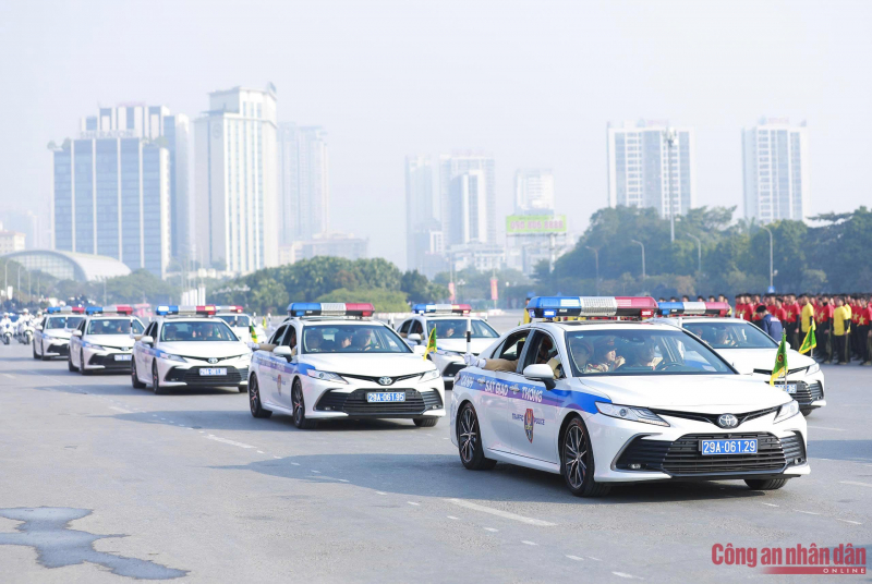 Ngắm dàn khí tài đặc chủng hiện đại của lực lượng CAND, sẵn sàng bảo vệ Đại hội XIV của Đảng -0