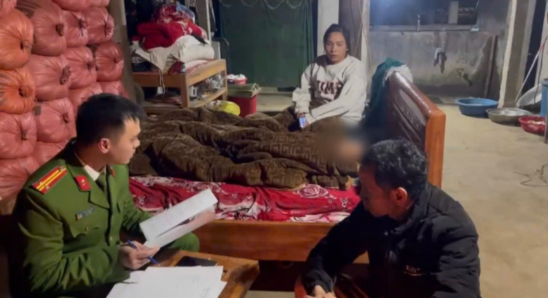 Công an xã Tân Lĩnh xác minh vụ việc bạo lực học đường tại Trường TH&THCS Khai Trung -0