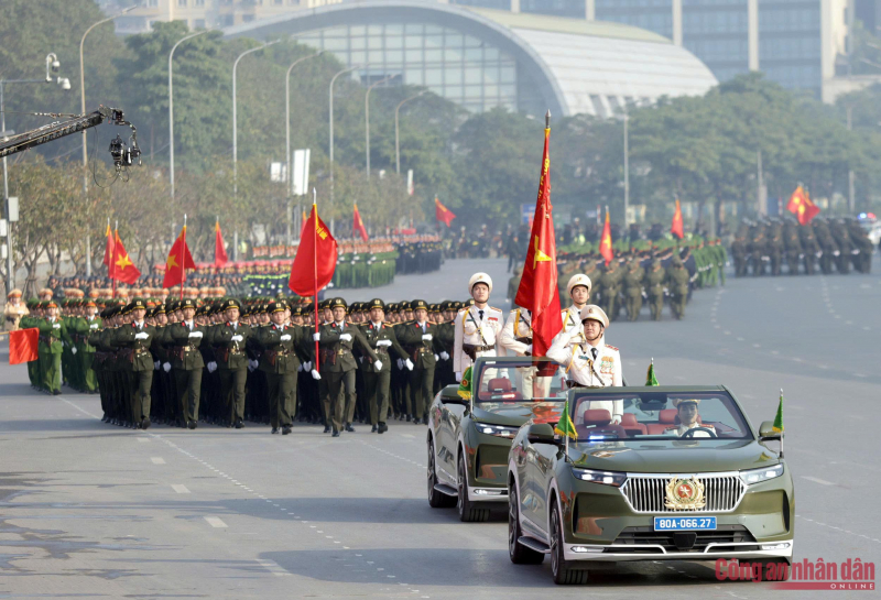 Lực lượng CAND quyết tâm bảo vệ tuyệt đối an toàn Đại hội XIV của Đảng -0