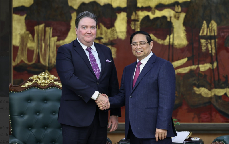 Thủ tướng Phạm Minh Chính tiếp Đại sứ Hoa Kỳ Marc Knapper -0