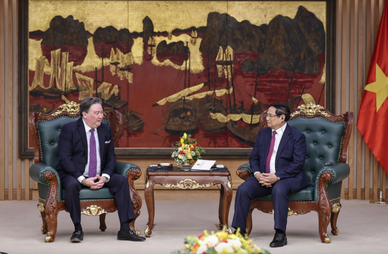 Thủ tướng Phạm Minh Chính tiếp Đại sứ Hoa Kỳ Marc Knapper -0