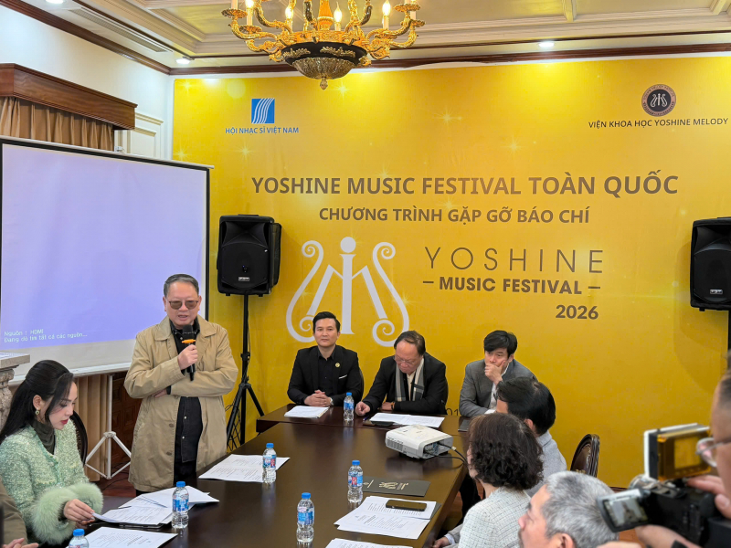 Khởi động Yoshine Music Festival toàn quốc 2026 -0