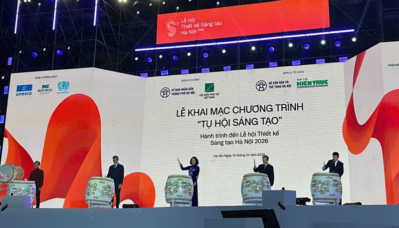 Tưng bừng khởi động Lễ hội Thiết kế Sáng tạo Hà Nội 2026 -0
