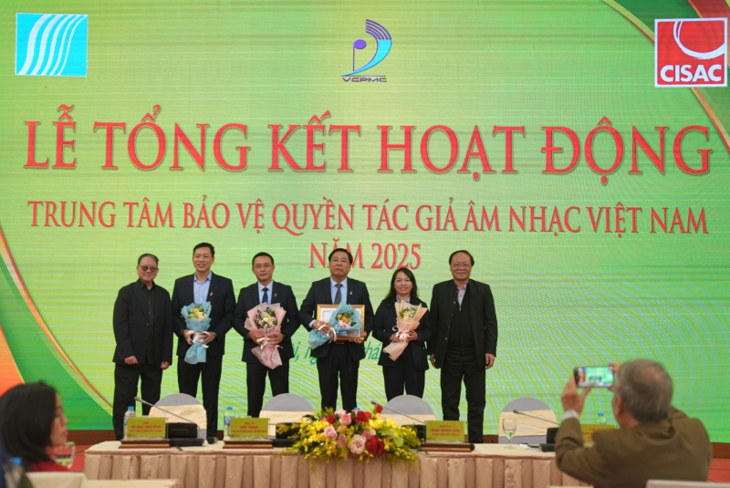 Thu trên 424,3 tỷ đồng tiền sử dụng quyền tác giả âm nhạc năm 2025 -0