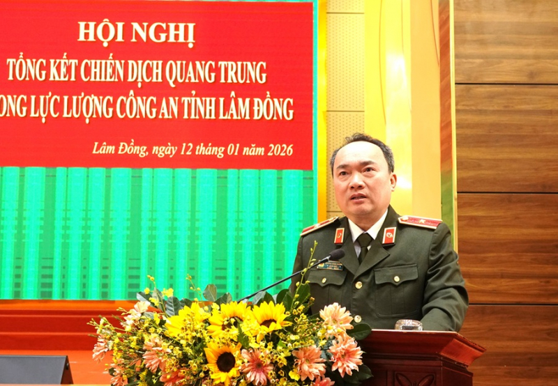 Công an tỉnh Lâm Đồng hoàn thành xuất sắc “Chiến dịch Quang Trung” -0
