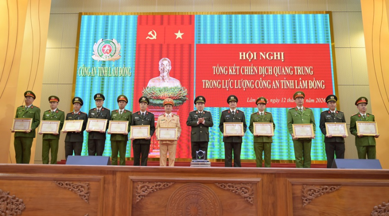 Công an tỉnh Lâm Đồng hoàn thành xuất sắc “Chiến dịch Quang Trung” -0