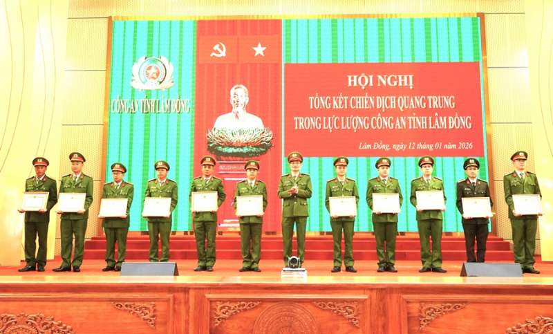 Công an tỉnh Lâm Đồng hoàn thành xuất sắc “Chiến dịch Quang Trung” -0