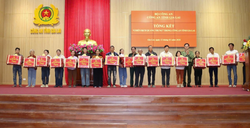 Công an tỉnh Gia Lai tổng kết “Chiến dịch Quang Trung” -0