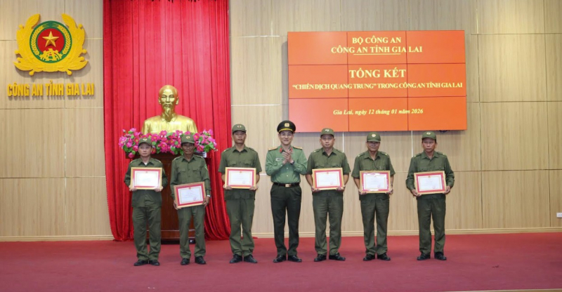 Công an tỉnh Gia Lai tổng kết “Chiến dịch Quang Trung” -3