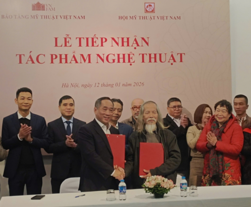 Tiếp nhận gần 1.000 tác phẩm của hoạ sĩ nhiều thế hệ -0