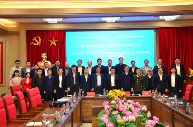 Hội thảo khoa học cấp Quốc gia “Chủ nghĩa tư bản kỷ thuật số và Chủ nghĩa xã hội công nghệ: Lý luận và thực tiễn” -0