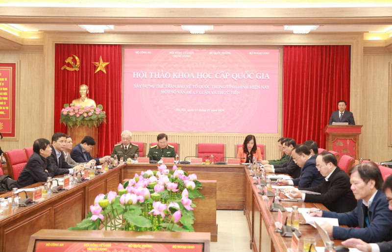 Xây dựng thế trận bảo vệ Tổ quốc trong kỷ nguyên phát triển mới -0