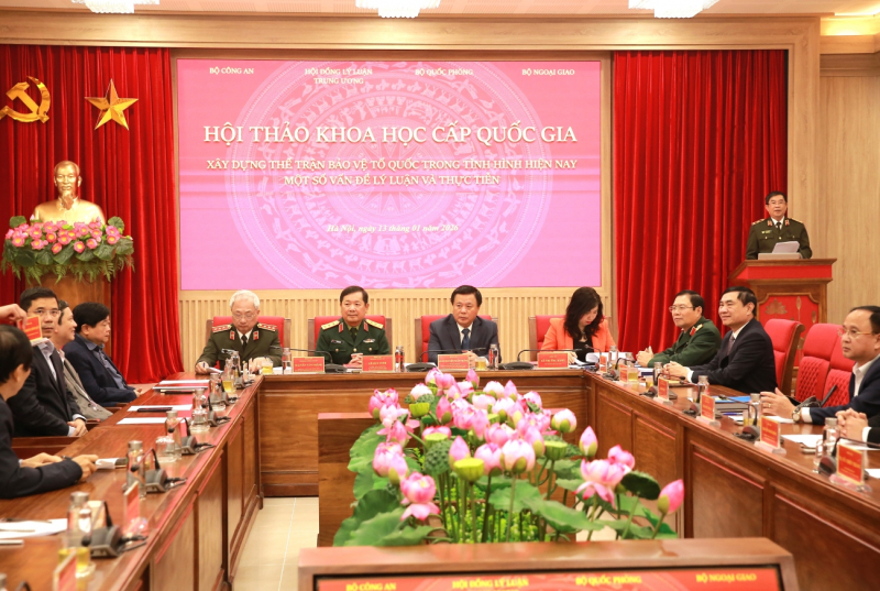 Xây dựng thế trận bảo vệ Tổ quốc trong kỷ nguyên phát triển mới -0