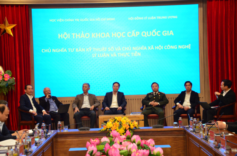 Hội thảo khoa học cấp Quốc gia “Chủ nghĩa tư bản kỷ thuật số và Chủ nghĩa xã hội công nghệ: Lý luận và thực tiễn” -0