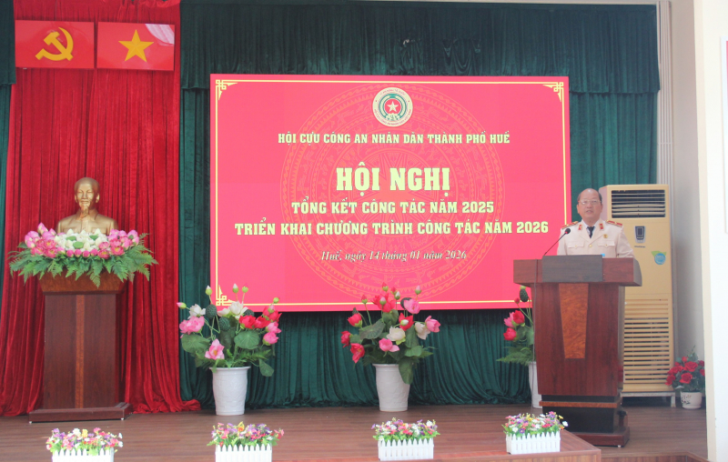 Hội cựu CAND TP Huế phát huy truyền thống “CAND vì nước quên thân, vì dân phục vụ” -0