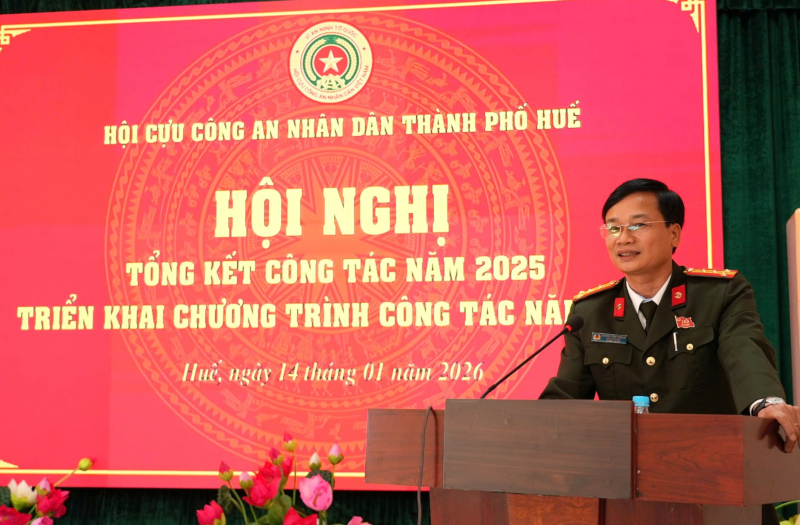 Hội cựu CAND TP Huế phát huy truyền thống “CAND vì nước quên thân, vì dân phục vụ” -0