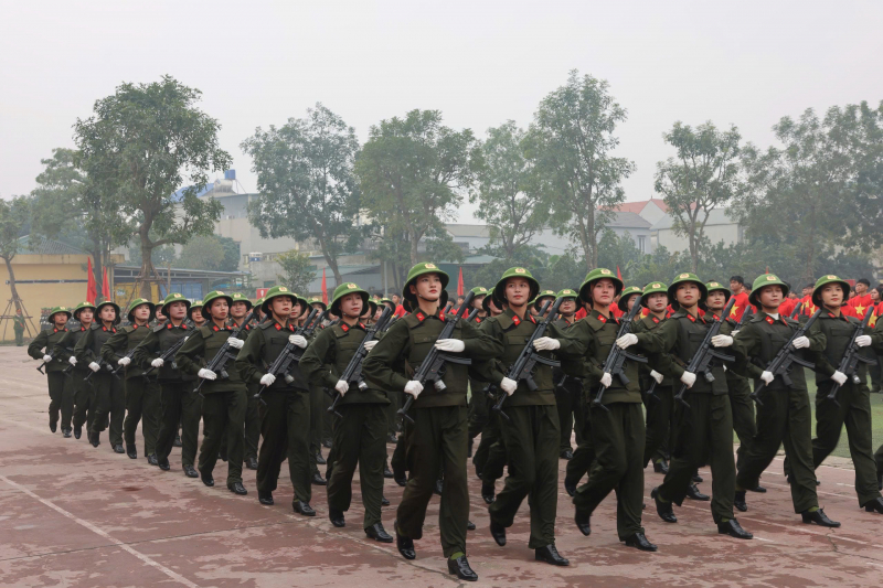 462 học viên đào tạo văn bằng 2 các học viện, trường CAND hoàn thành huấn luyện đầu khoá -3