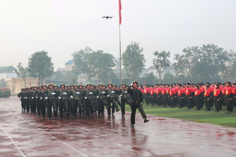 462 học viên đào tạo văn bằng 2 các học viện, trường CAND hoàn thành huấn luyện đầu khoá -2
