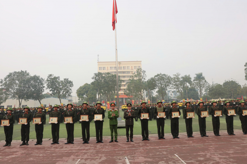 462 học viên đào tạo văn bằng 2 các học viện, trường CAND hoàn thành huấn luyện đầu khoá -1