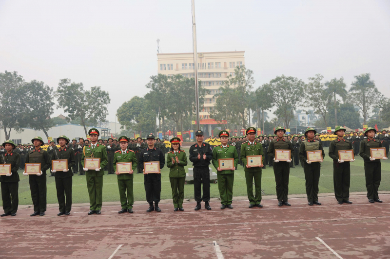 462 học viên đào tạo văn bằng 2 các học viện, trường CAND hoàn thành huấn luyện đầu khoá -0