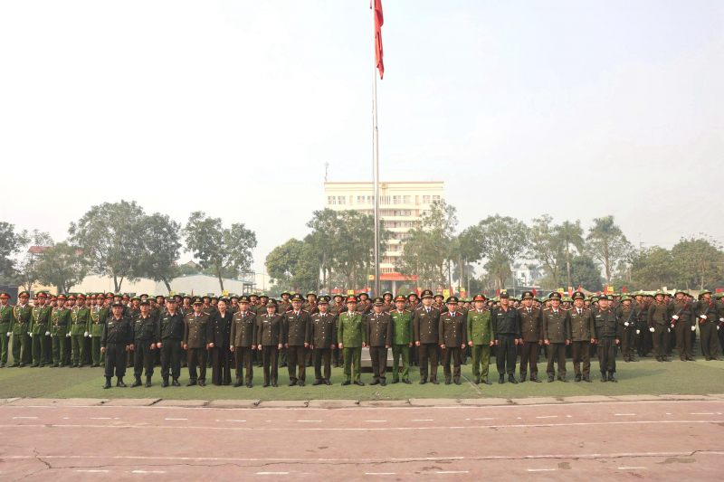 462 học viên đào tạo văn bằng 2 các học viện, trường CAND hoàn thành huấn luyện đầu khoá -0