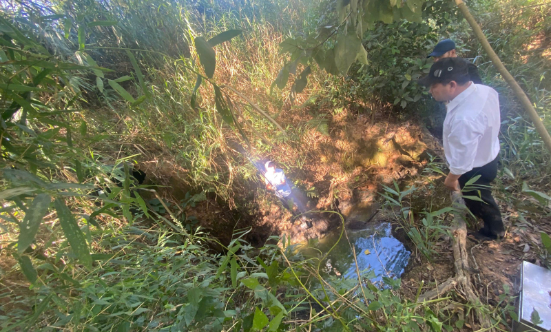 Quảng Ngãi: Liên tiếp phát hiện nhiều doanh nghiệp xả thải trái phép ra sông Pô Kô -0