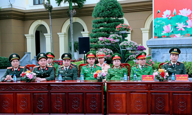 Công an Ninh Bình tăng cường ANTT Đại hội XIV của Đảng tại 