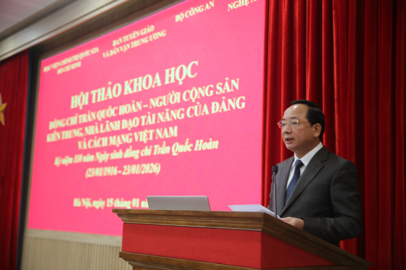 Tri ân sâu sắc công lao, cống hiến to lớn của đồng chí Trần Quốc Hoàn -0