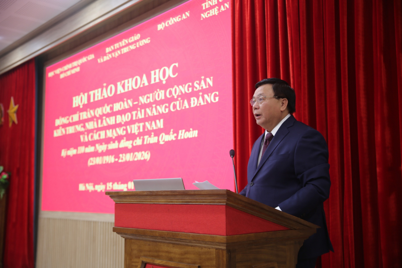 Tri ân sâu sắc công lao, cống hiến to lớn của đồng chí Trần Quốc Hoàn -0