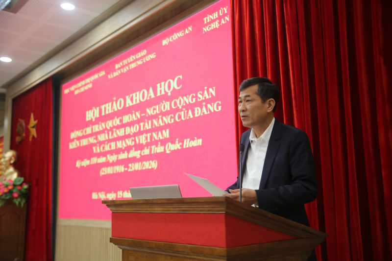 Tri ân sâu sắc công lao, cống hiến to lớn của đồng chí Trần Quốc Hoàn -0