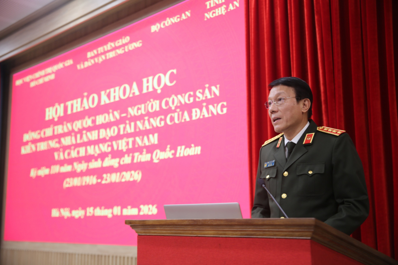 Tri ân sâu sắc công lao, cống hiến to lớn của đồng chí Trần Quốc Hoàn -0