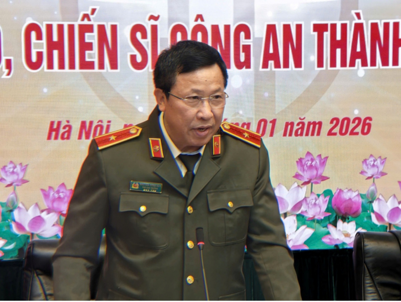 Công an TP Hà Nội tổ chức Tọa đàm đóng góp ý kiến Dự thảo Quy tắc ứng xử của cán bộ, chiến sĩ -1