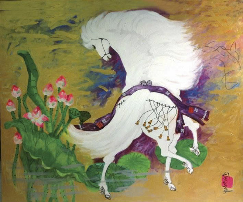 Tranh ngựa trong mỹ thuật Việt Nam: Cuộc đối thoại giữa truyền thống và đương đại -0