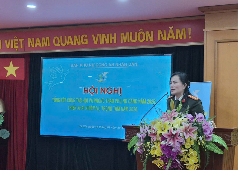 Hội nghị lần thứ I Ban Phụ nữ CAND -0