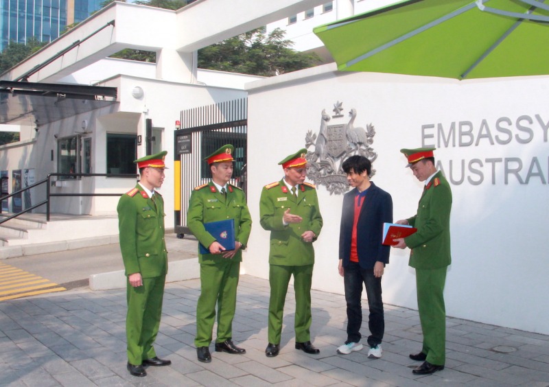 Mobile Police Force deploys all forces to safeguard security and order at the 14th National Party Congress -0