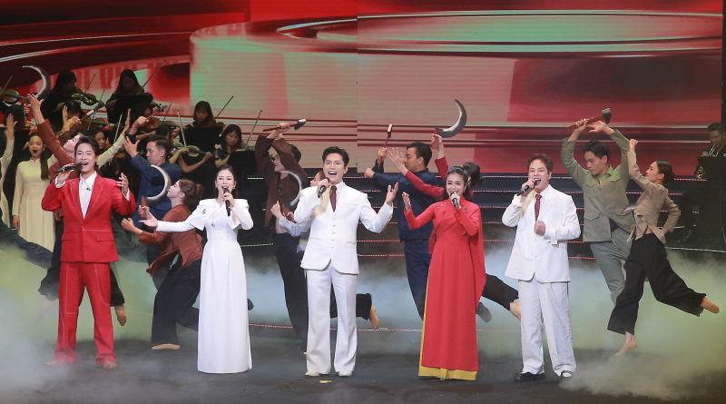 Bản hoà ca nghệ thuật – chính luận “Mãi mãi niềm tin theo Đảng” -0