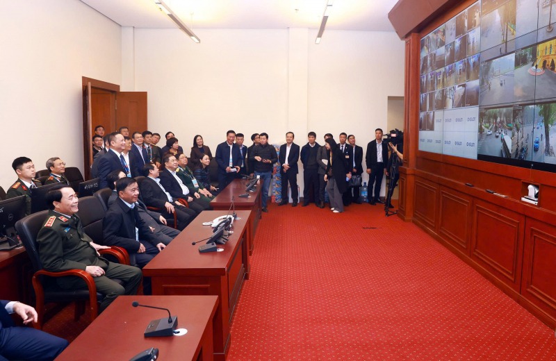 Secretariat’s Permanent member visits MPS’s command center -1