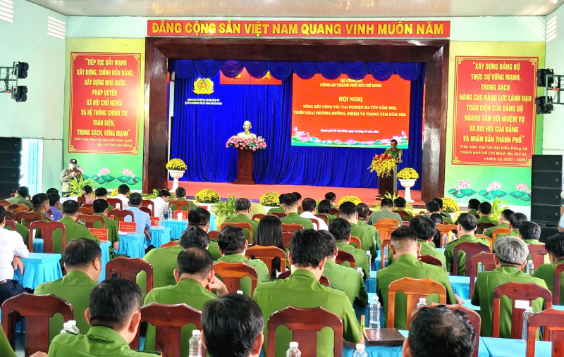 Gắn chặt công tác cai nghiện ma túy với phòng, chống tội phạm ma túy và bảo đảm ANTT -1