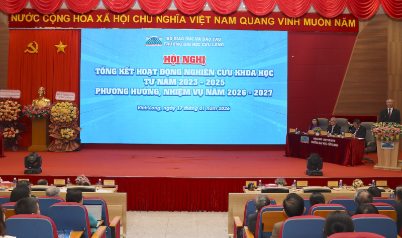 Trường Đại học Cửu Long đặt mục tiêu đột phá nghiên cứu khoa học giai đoạn 2026-2027 -0