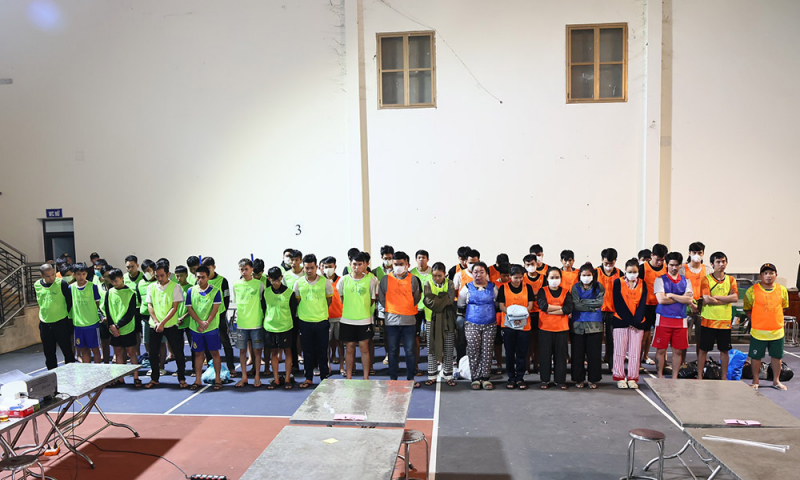 Trao thưởng cho lực lượng triệt phá thành công đường dây lừa đảo tại Campuchia -1