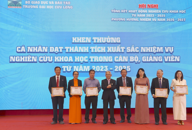 Trường Đại học Cửu Long đặt mục tiêu đột phá nghiên cứu khoa học giai đoạn 2026-2027 -0