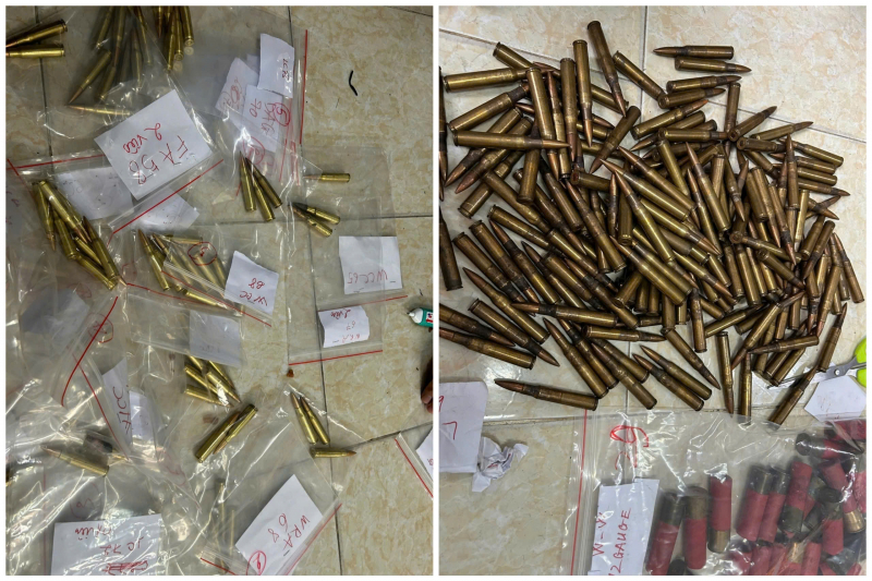 Triệt xóa đường dây mua bán, tàng trữ vũ khí quân dụng quy mô lớn -1