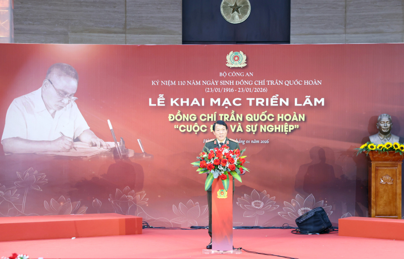 Từ cuộc đời đồng chí Trần Quốc Hoàn đến nền móng của lực lượng CAND -0