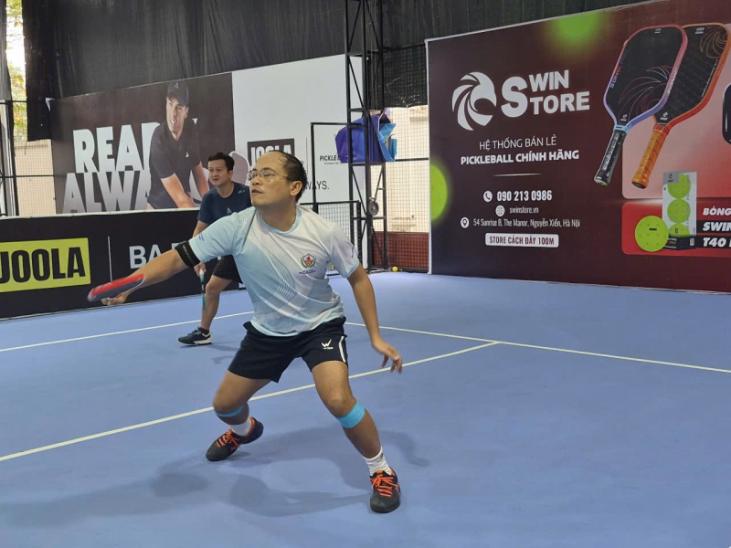 Sôi nổi Giải Pickleball chào mừng Đại hội Đảng lần thứ XIV do Cục Công nghiệp an ninh tổ chức -0
