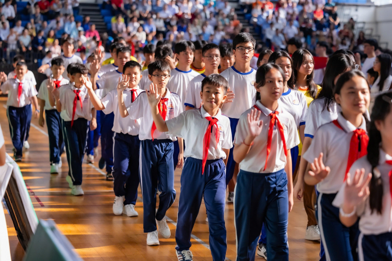 Nestlé MILO đồng hành cùng Lễ khai mạc Hội thi Thể dục Thể thao học sinh TP Hồ Chí Minh năm học 2025-2026 -1