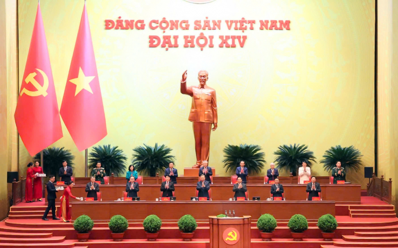 Đoàn Chủ tịch Đại hội XIV của Đảng gồm 16 đồng chí -0