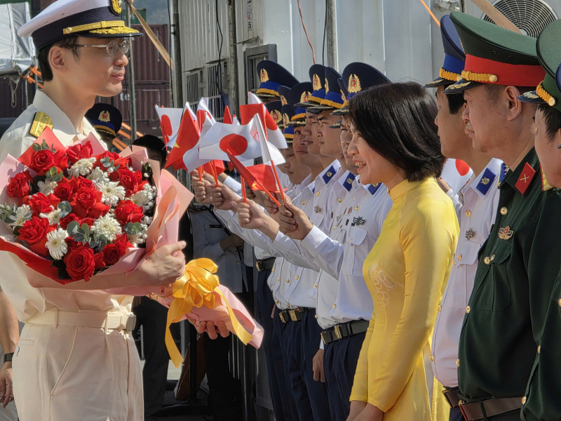 Tàu Lực lượng Bảo vệ bờ biển Nhật Bản thăm hữu nghị thành phố Đà Nẵng -1